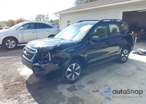 2018 Subaru Forester 2.5I from USA, damaged, VIN JF2SJABC3JH518899
